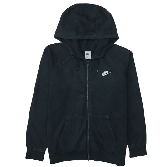 Nike Men's Black XL Full Zip Hoodie Sweatshirt Fleece