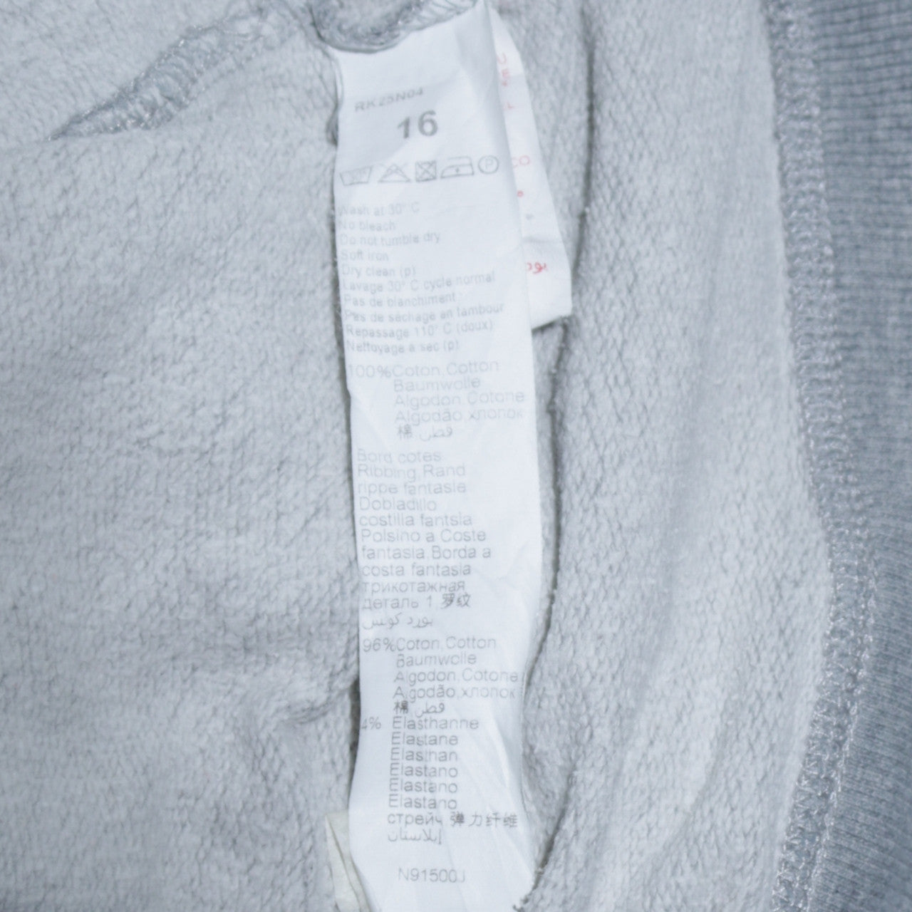 Levi's Boys Grey Logo Pullover Sweatshirt Size 16 Years Crew Neck