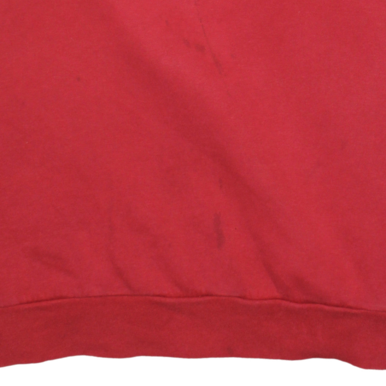 Nike Air Mens Red Black Crew Neck Pullover Sweatshirt Size M