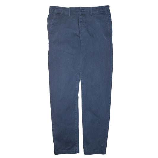 Dickies Men's Blue Chino Trousers 33W 32L Regular Fit Workwear