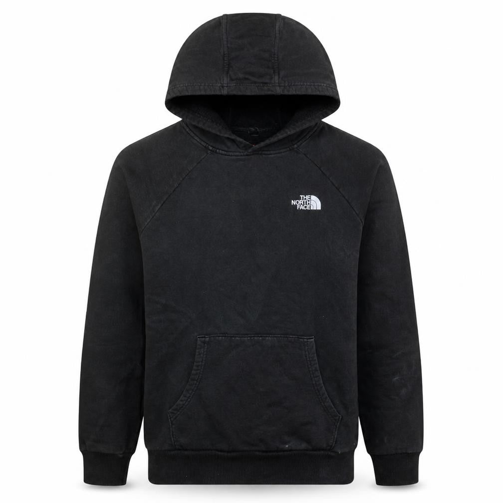 The North Face Men's Black L Pullover Hoodie Lined Logo Outdoor