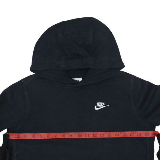Nike Boys Black Pullover Hoodie XL 158-170cm Cotton Blend Casual