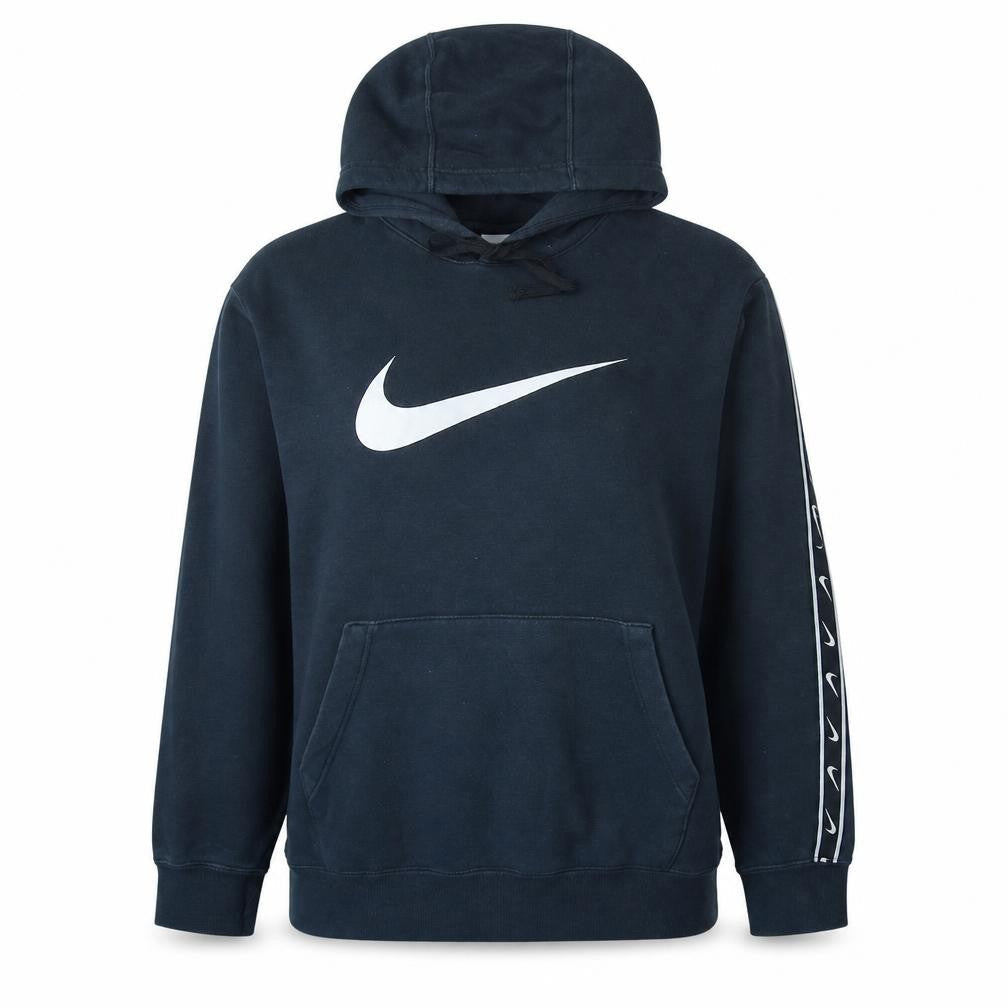 Nike Women’s Black Large Pullover Hoodie with Logo Print