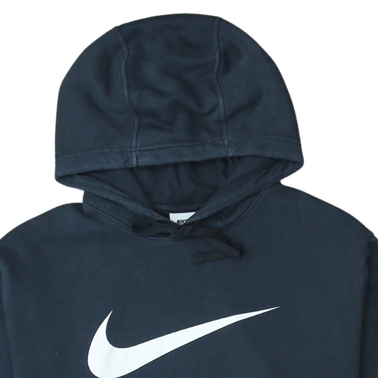 Nike Women’s Black Large Pullover Hoodie with Logo Print