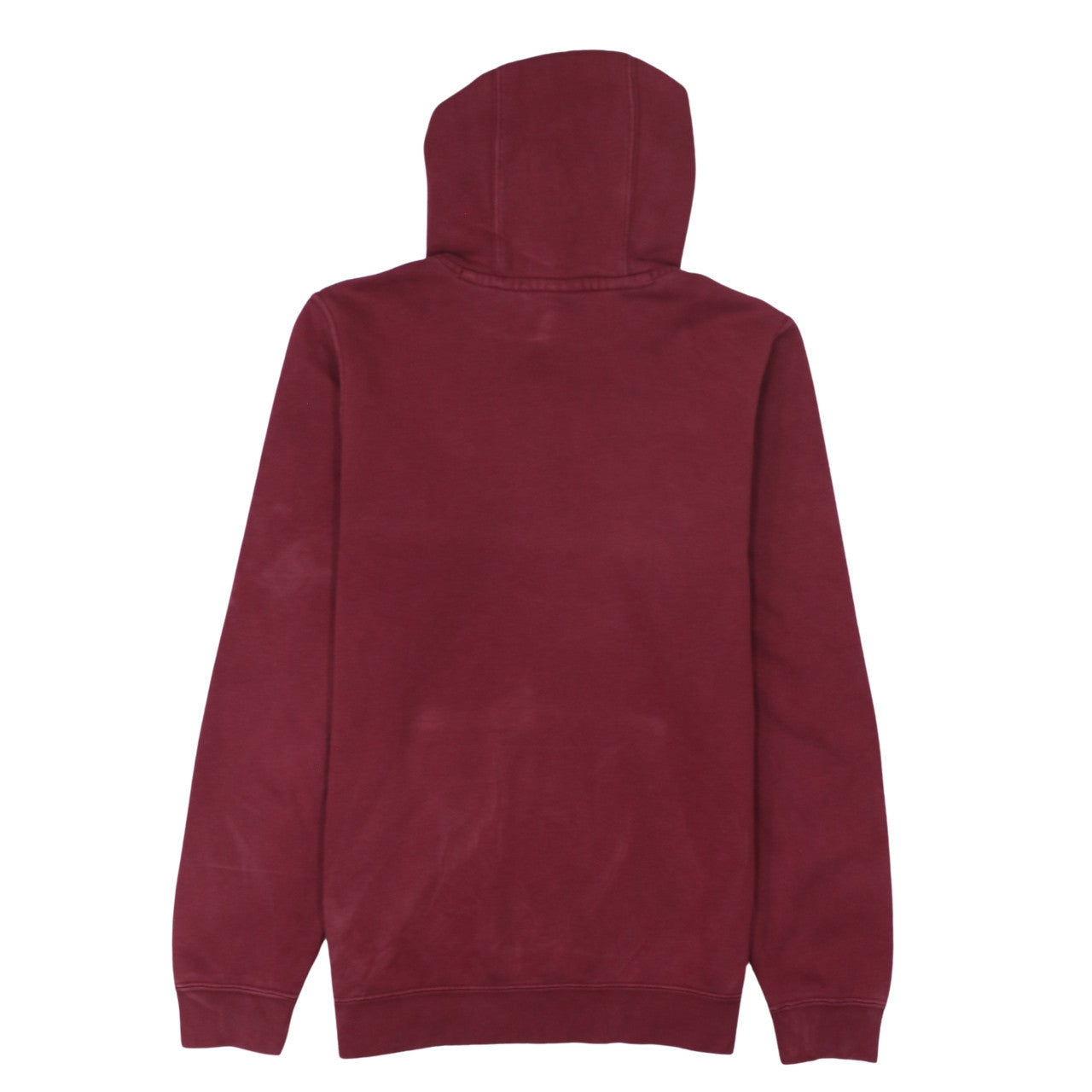 Nike Men's Red Pullover Hoodie Small Logo Fleece Sweatshirt
