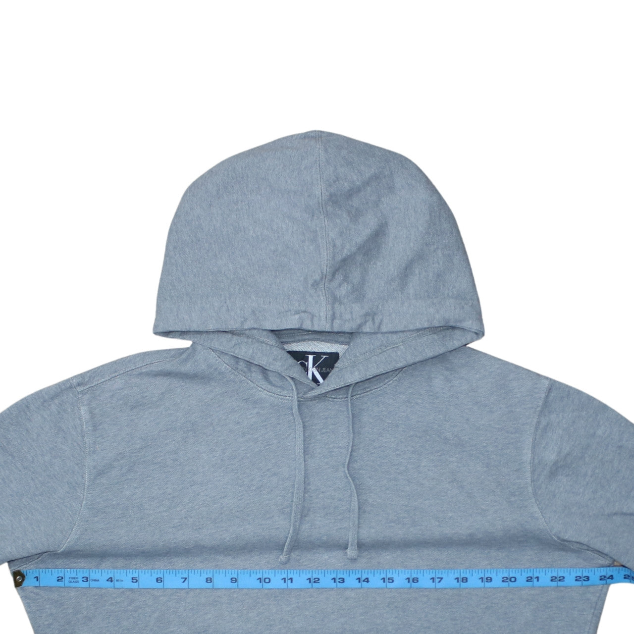Calvin Klein Jeans Men's Grey Pullover Hoodie Size M