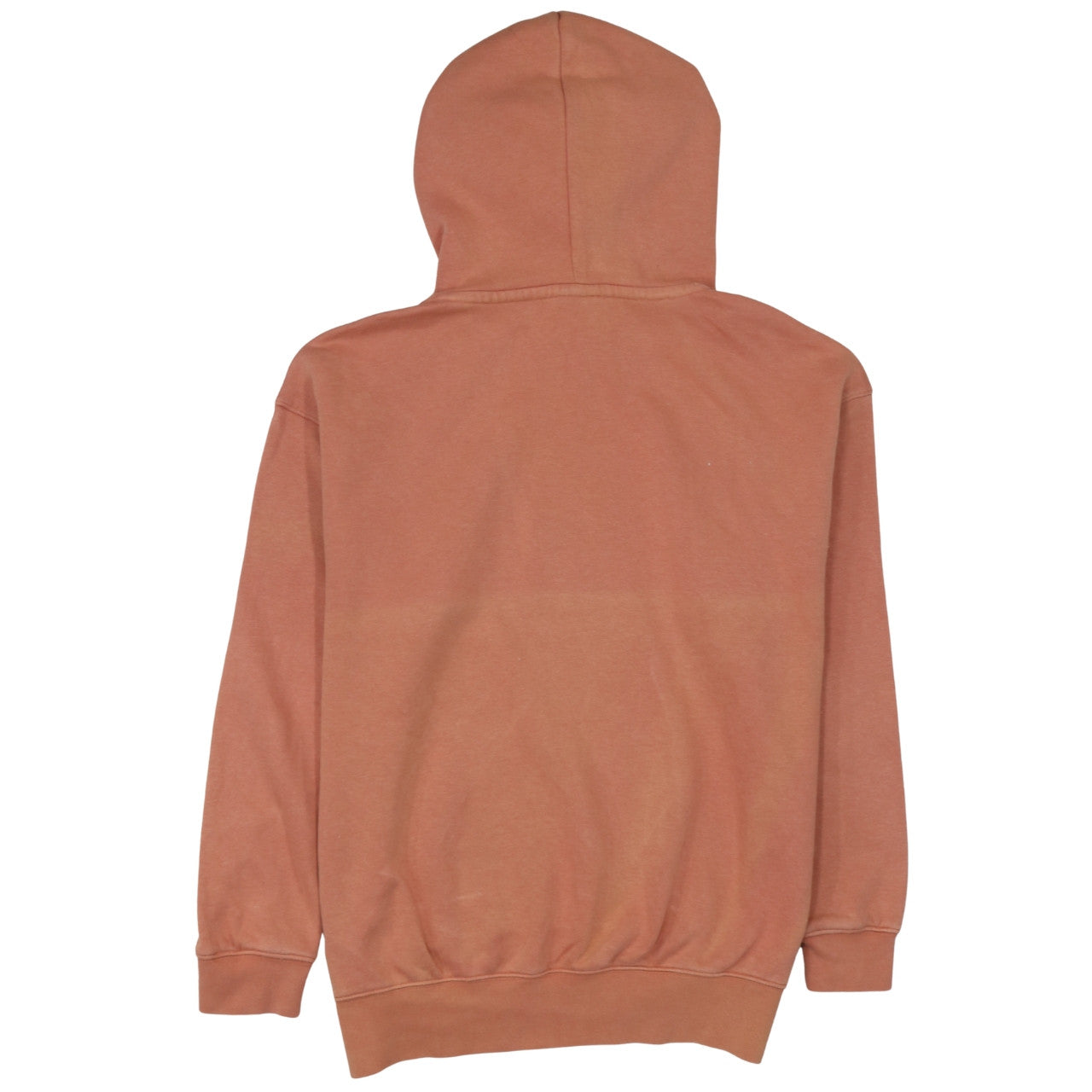 Nike Men's Brown Small Pullover Hoodie Logo Fleece Sweatshirt