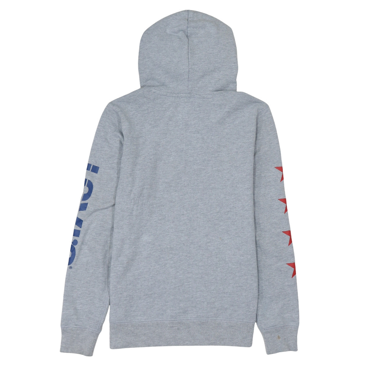 Levi's Boys Grey Pullover Hoodie 14 Years Hooded Graphic Print Sweatshirt