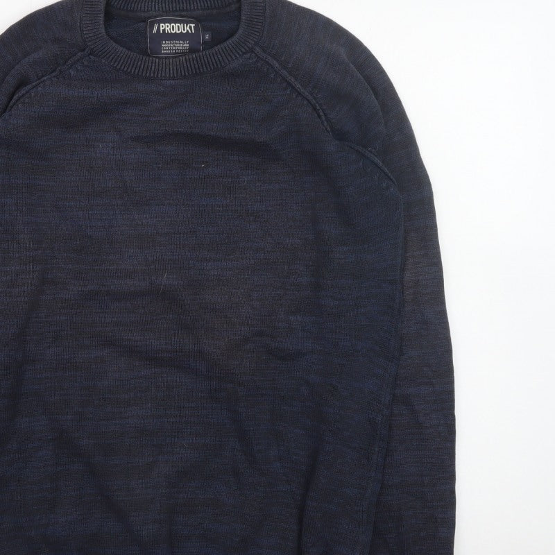 Additional view of PRODUKT Men's Blue XL Crew Neck jumper