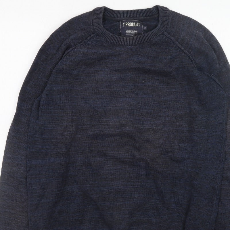 Additional view of PRODUKT Men's Blue XL Crew Neck jumper