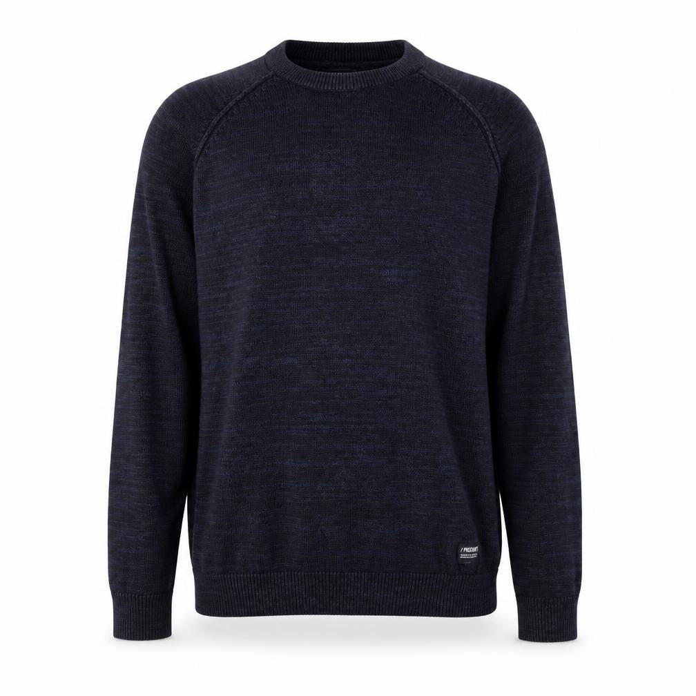 Front view of PRODUKT Men's Blue XL Crew Neck jumper