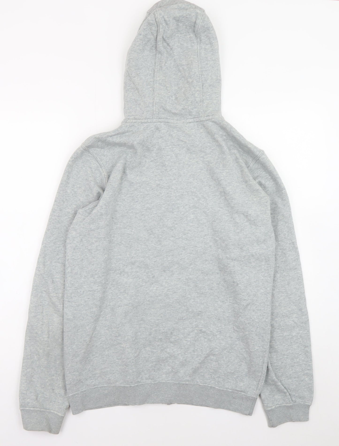 Nike Men's Grey Full Zip Hoodie Size S Regular Fit