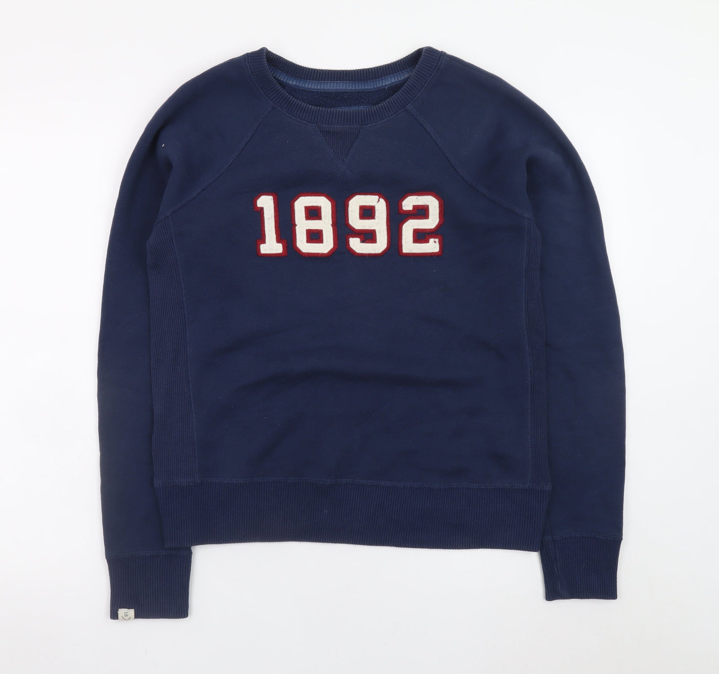 Abercrombie & Fitch Women’s Navy Blue 1892 Sweatshirt Size M Cotton Blend