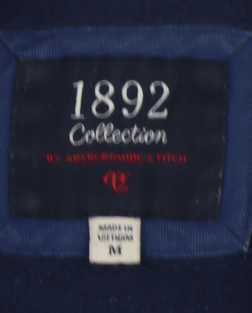 Abercrombie & Fitch Women’s Navy Blue 1892 Sweatshirt Size M Cotton Blend