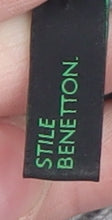 Benetton Women’s Grey Wool Roll Neck Jumper Dress Size 10