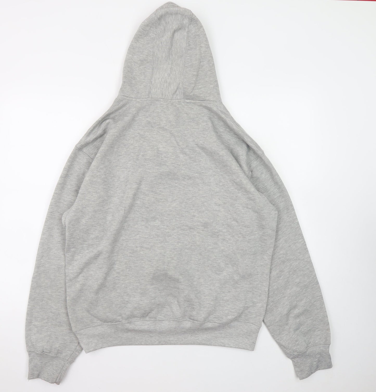 Dimco Apparel Men's Grey Pullover Hoodie M San Francisco Embroidered