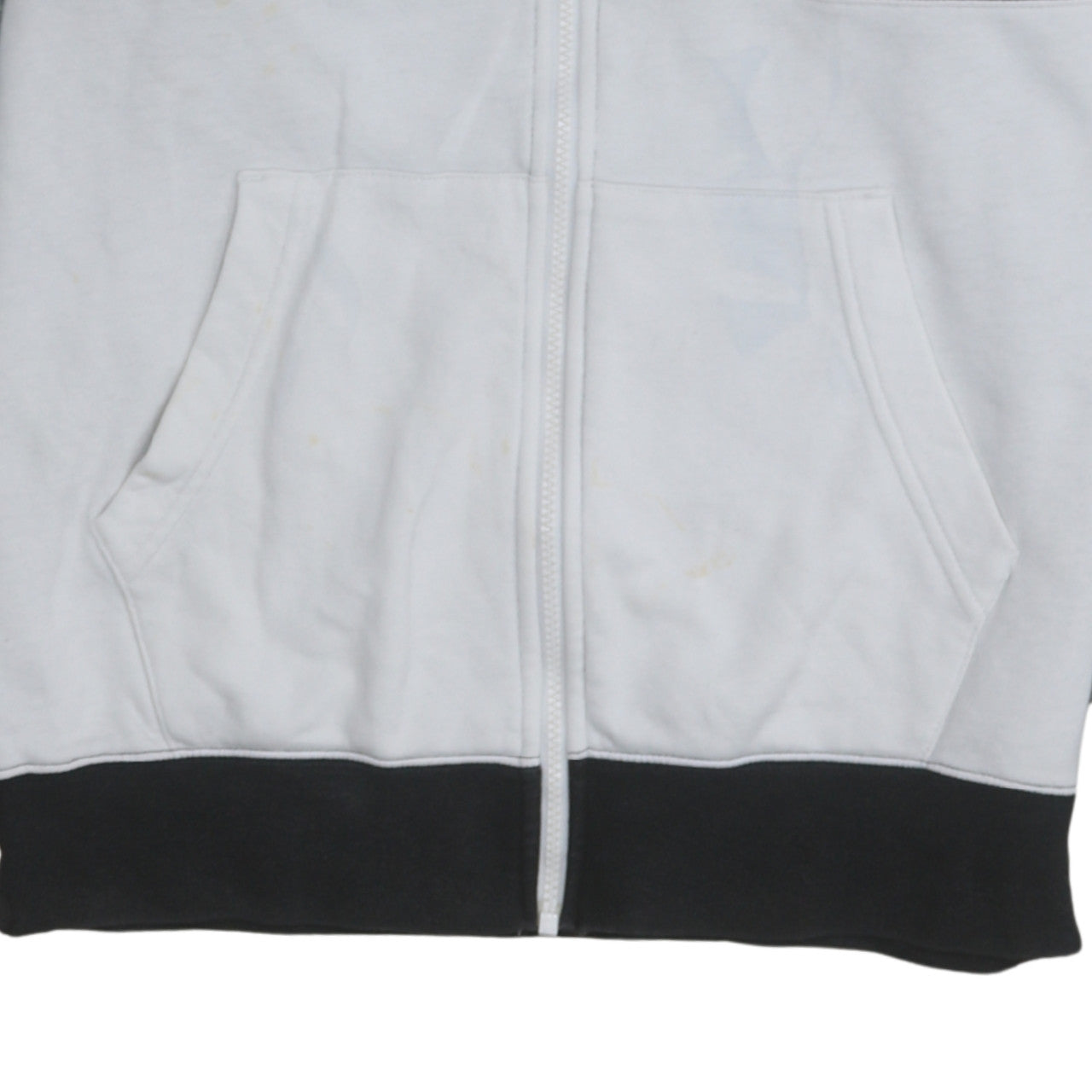Nike Men's Black Grey White 2XL Colourblock Track Jacket
