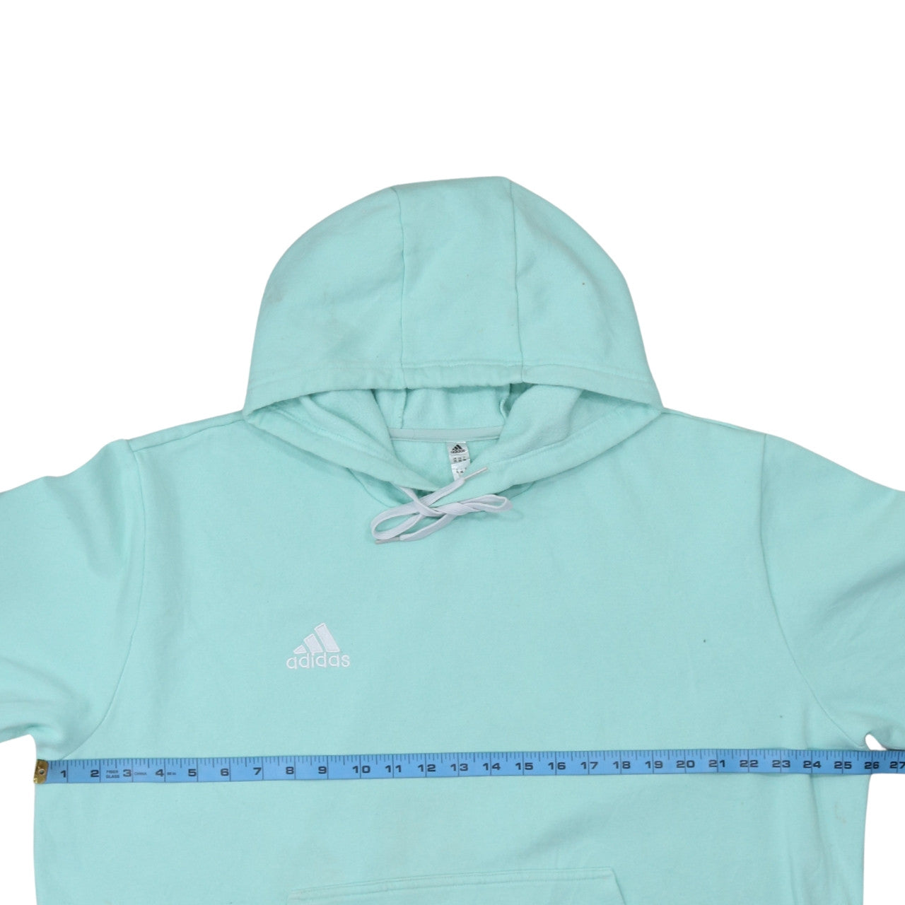 Adidas Women’s Mint Green Pullover Hoodie 2XL Cotton Blend