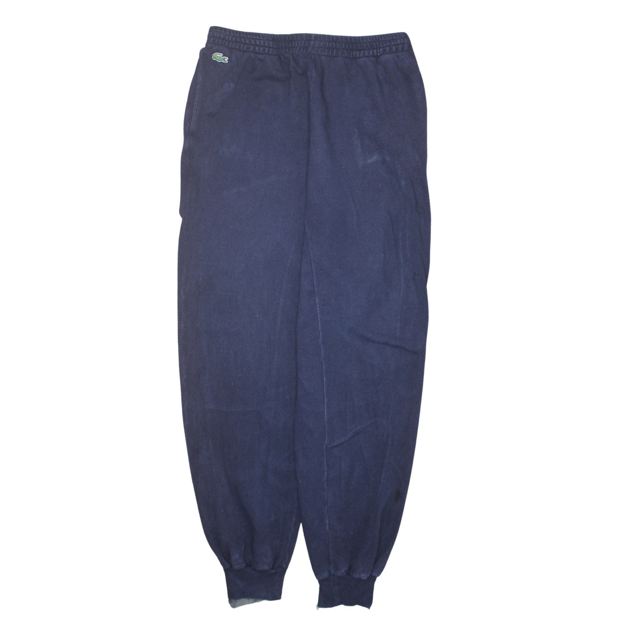 Lacoste Men's Blue Fleece Jogger Trousers XL Elastic Waist