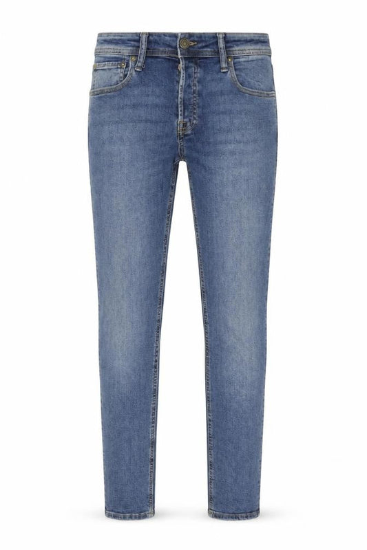 Jack & Jones Men's Blue Medium Wash Slim Fit Skinny Jeans 32x32
