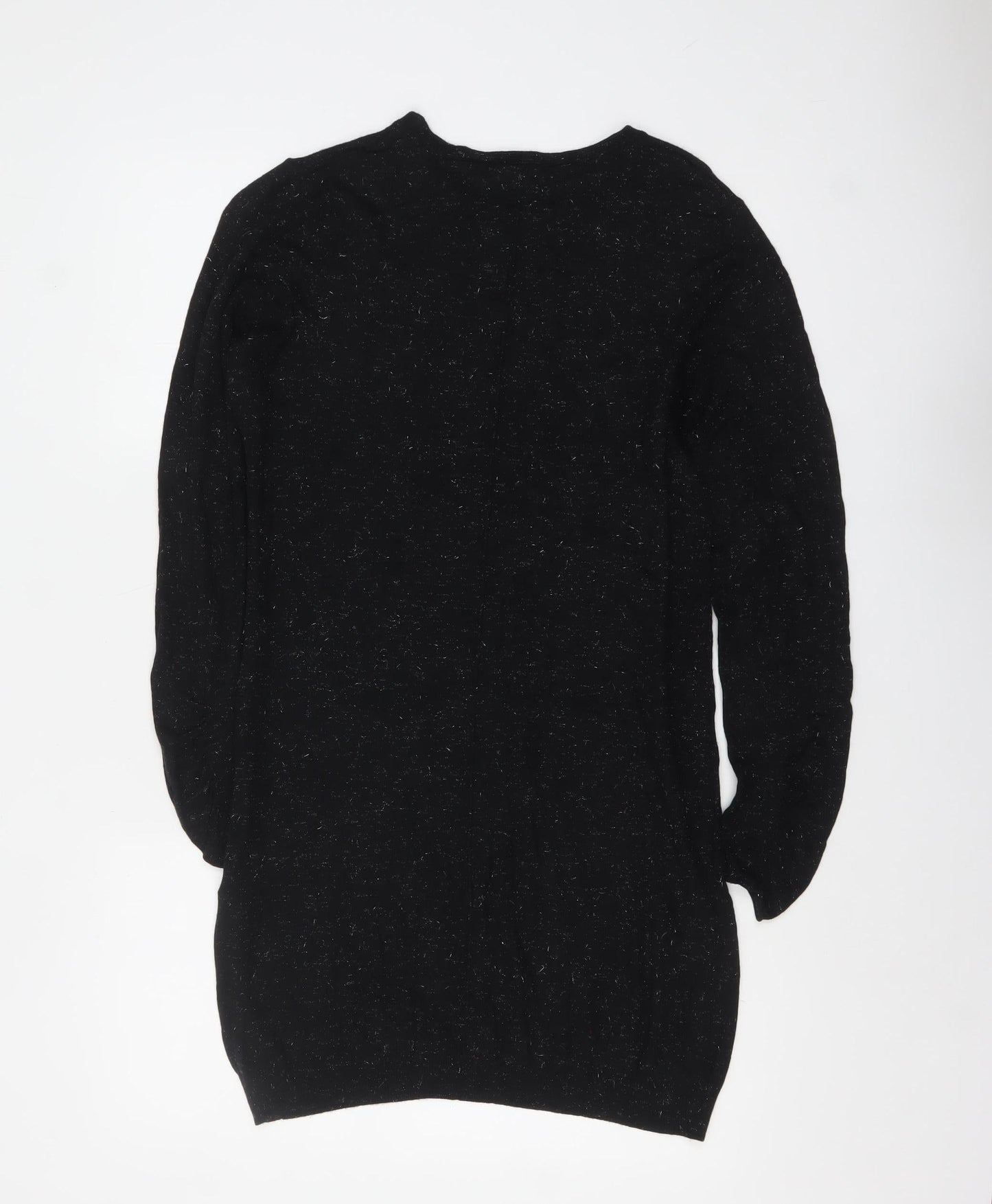 Whistles Women's Black Long Sleeve Crew Neck Pullover Jumper Size 10