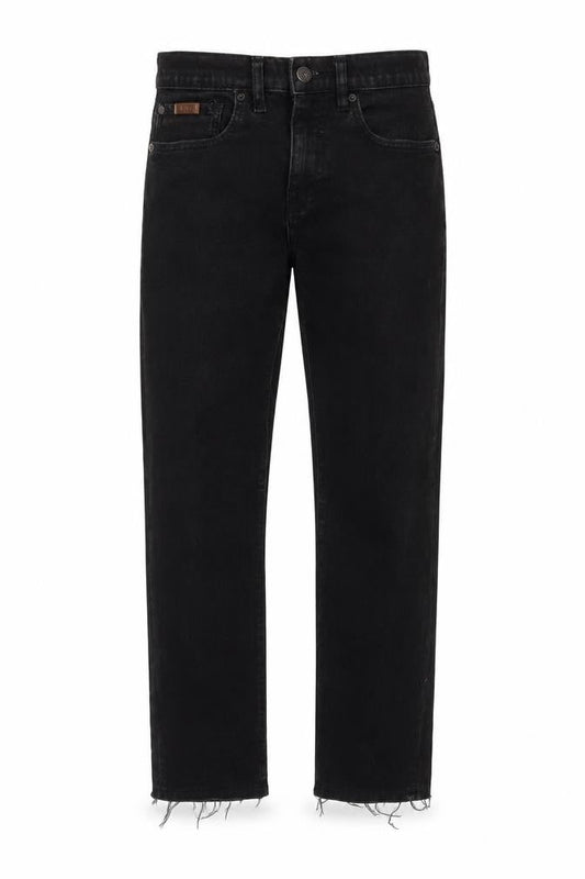U.S. Polo Assn. Men's Black Slim Fit Straight Jeans 30R