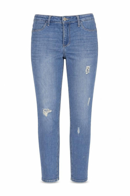 Hollister Blue Distressed Skinny Jeans Women’s Size 9R W29 L28