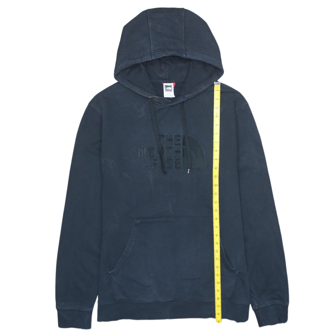The North Face Mens Navy Blue XL Pullover Hoodie 100% Cotton Casual