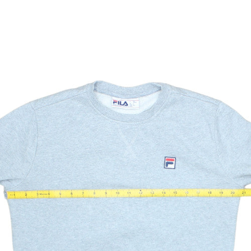 Fila Men's Grey Small Pullover Crew Neck Sweatshirt