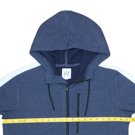 GAP Men's Blue Full Zip Hoodie Small Regular Fit