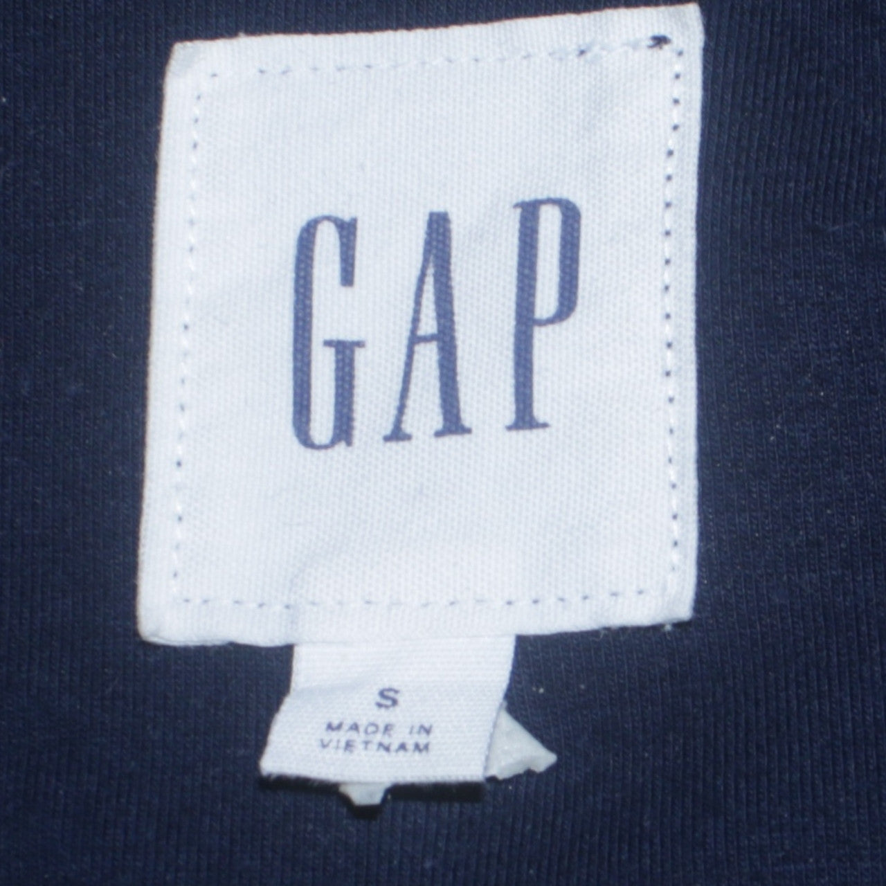 GAP Men's Blue Full Zip Hoodie Small Regular Fit