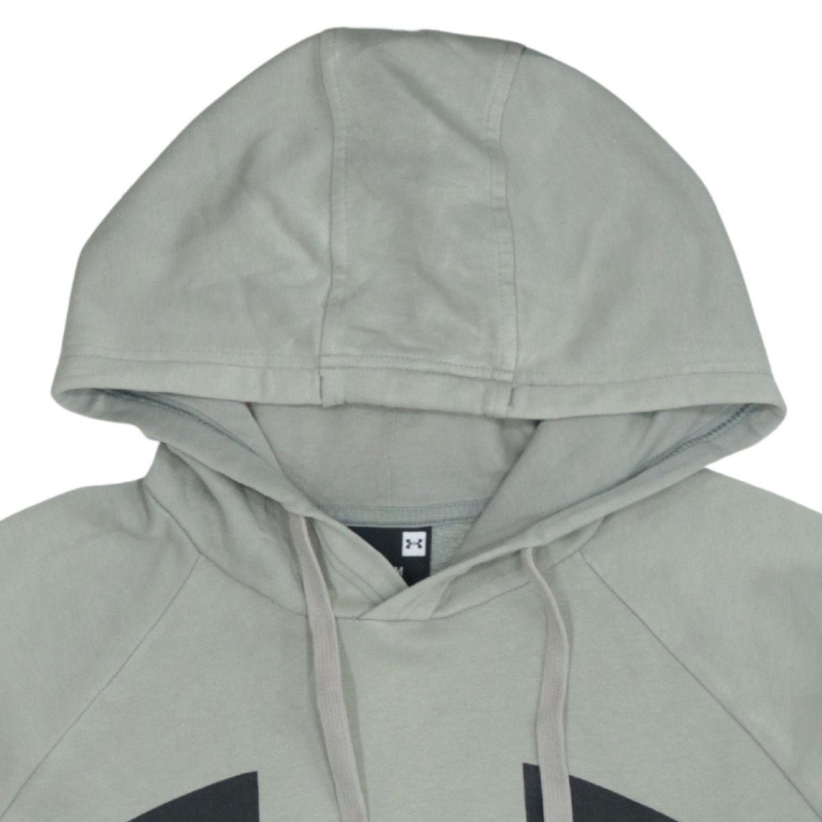 Under Armour Men's Grey Hoodie Pullover Medium Sports Logo Sweatshirt