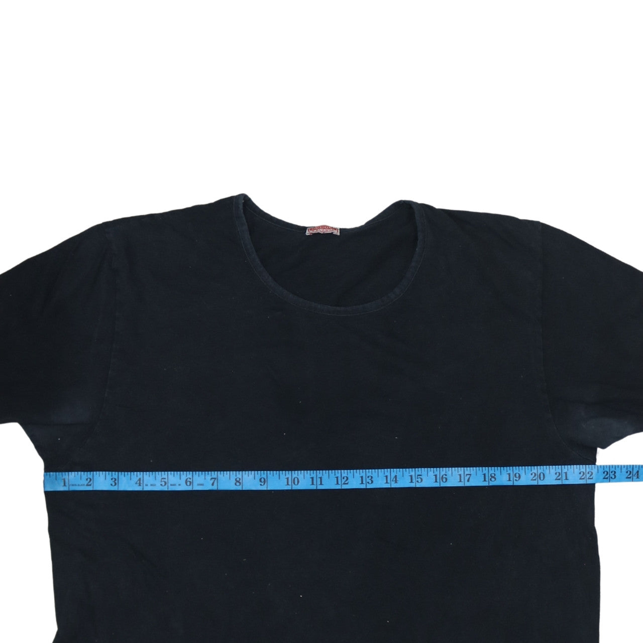 Kappa Men's Black 2XL Crew Neck Short Sleeve Cotton T-Shirt
