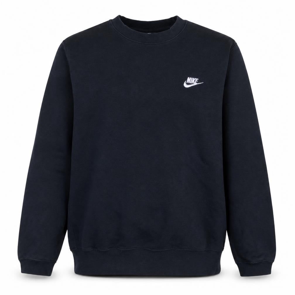 Nike Men's Black Fleece Pullover Sweatshirt Small