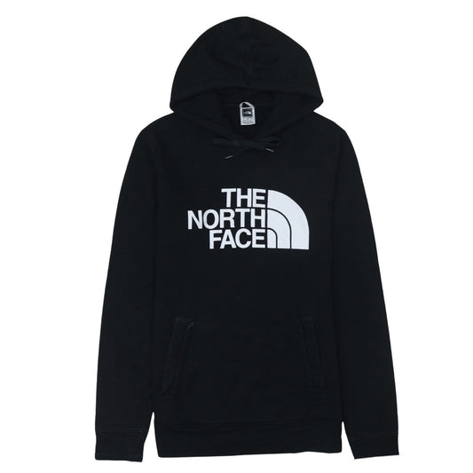 The North Face Men's Black Pullover Hoodie Small Logo Fleece
