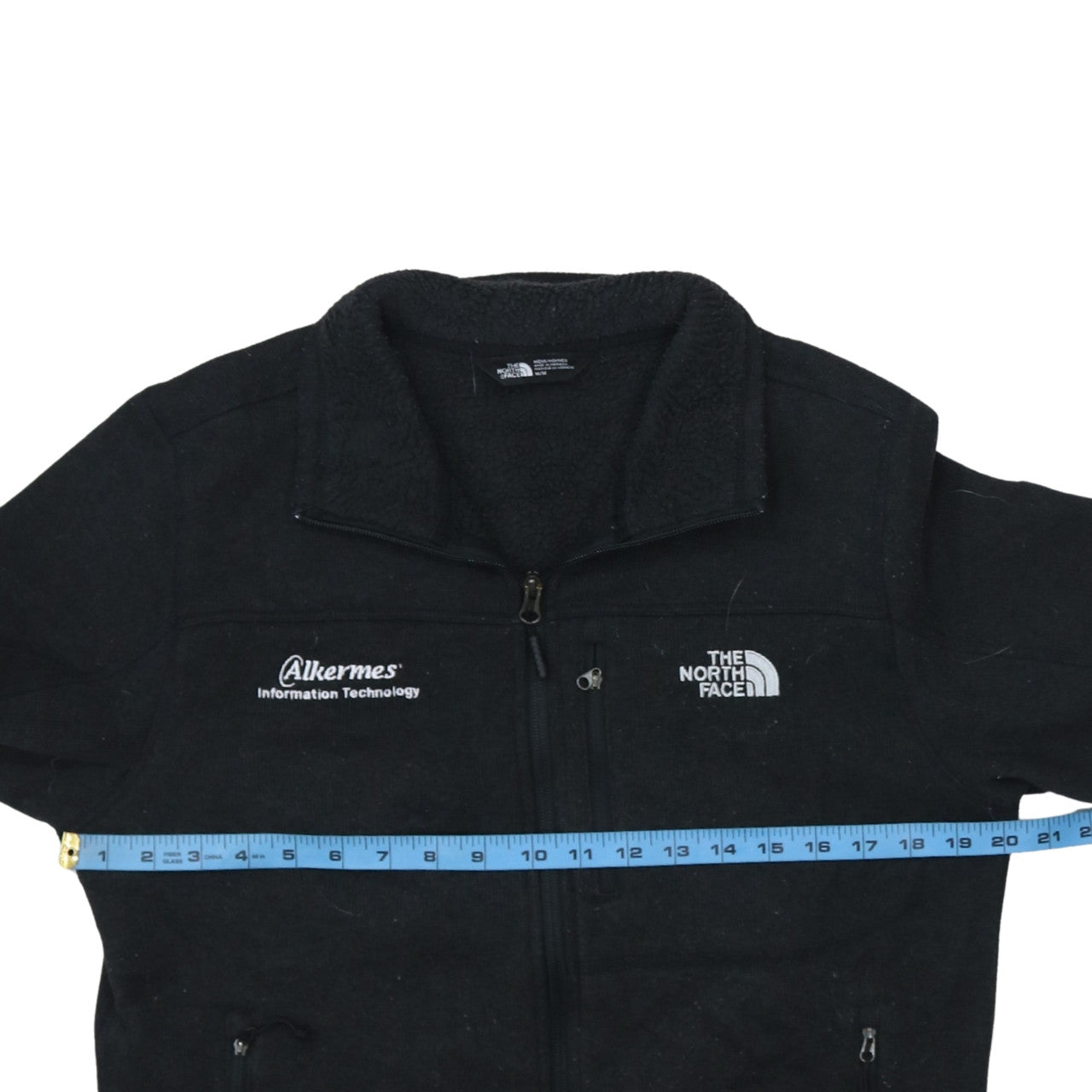 The North Face Men's Black Fleece Full Zip Jacket Size M