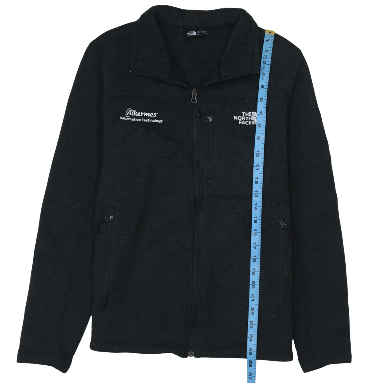 The North Face Men's Black Fleece Full Zip Jacket Size M