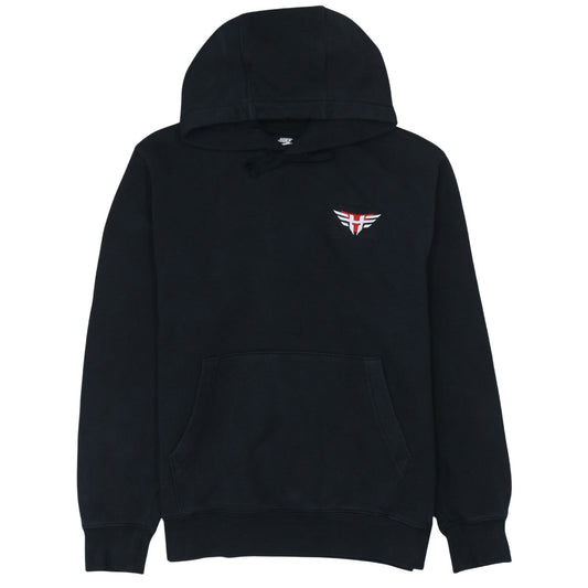 Nike Men's Black Pullover Hoodie Medium Fleece Sweatshirt