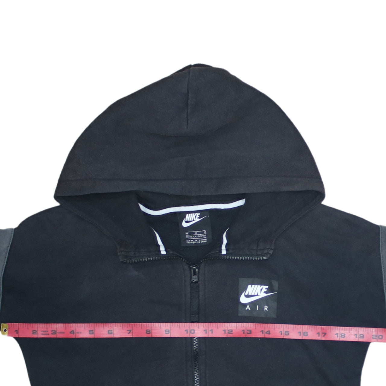 Nike Boys Black Air Full Zip Hooded Track Jacket 10-12 Years