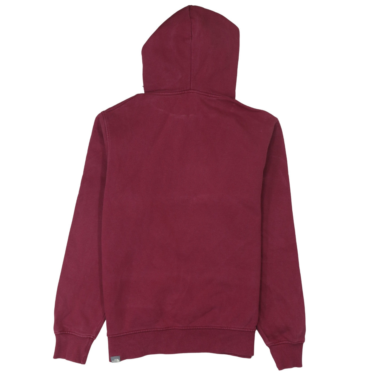 The North Face Women Burgundy Pullover Hoodie Medium 100% Cotton