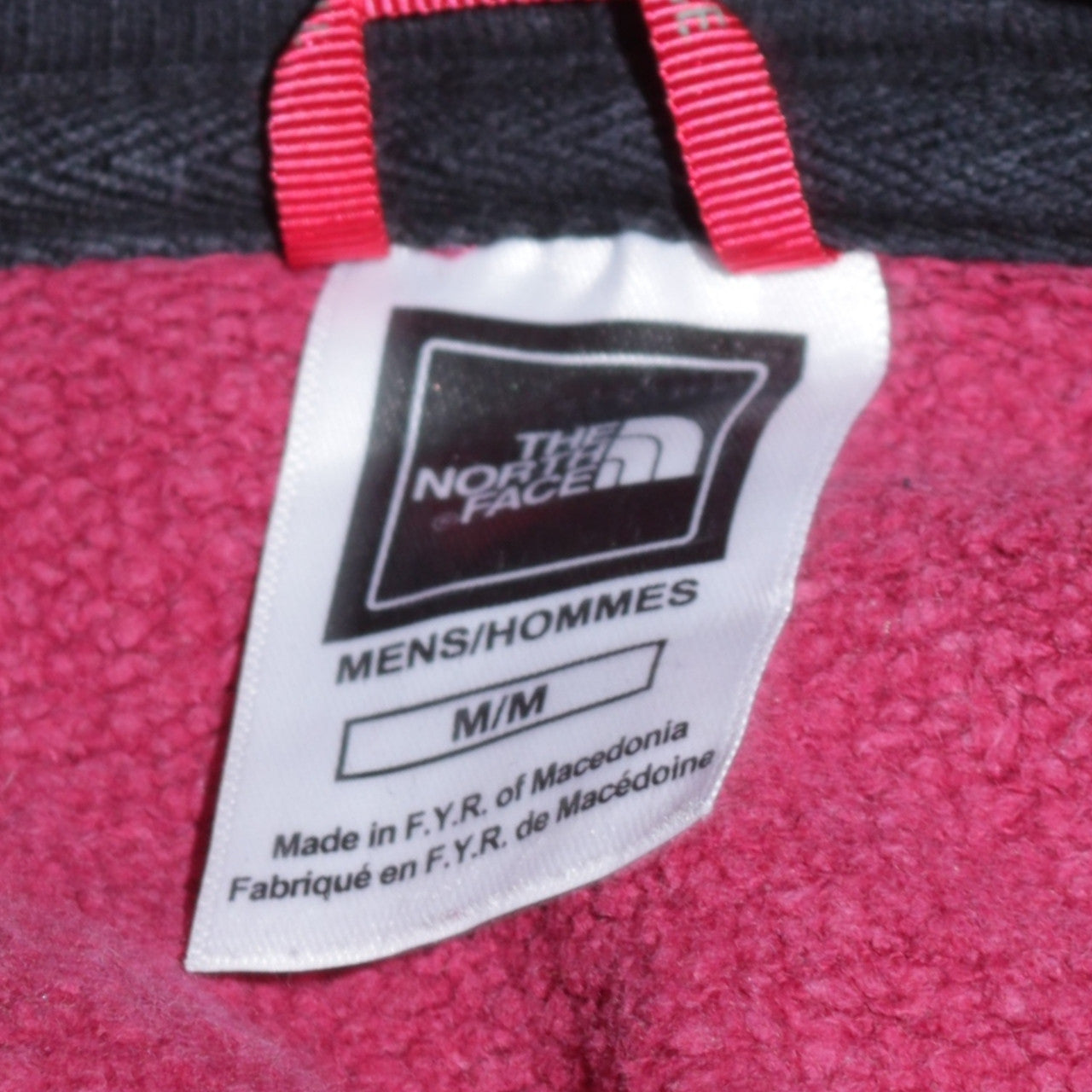 The North Face Women Burgundy Pullover Hoodie Medium 100% Cotton