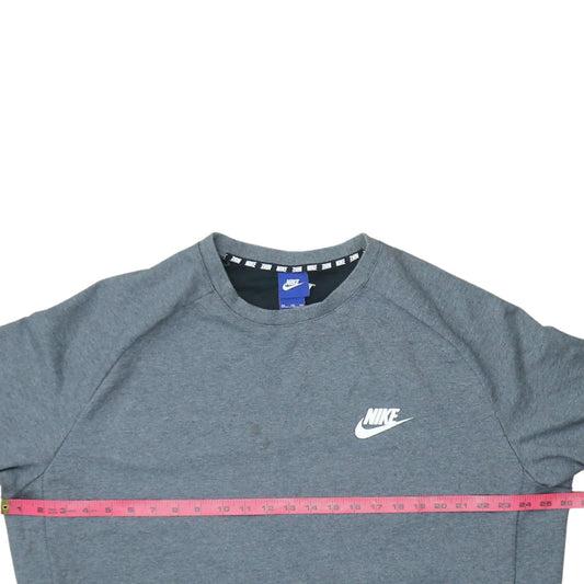 Nike Men's Grey 2XL Crew Neck Pullover Sweatshirt
