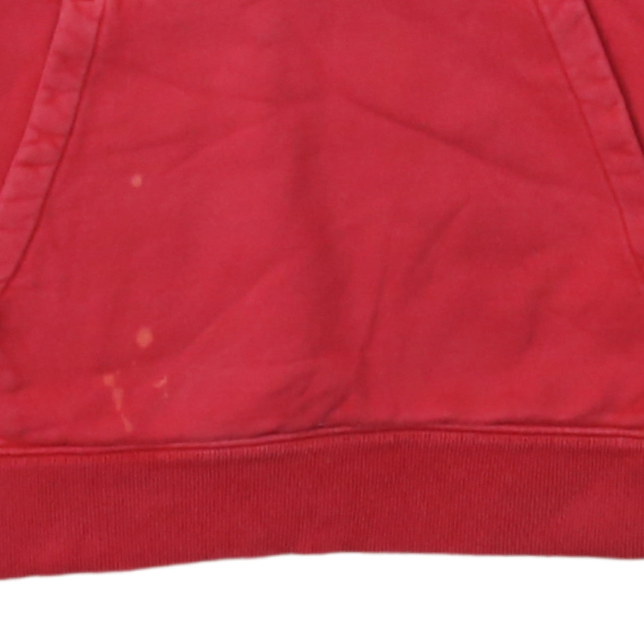 Champion Mens Red Medium Pullover Hoodie Logo Sweatshirt