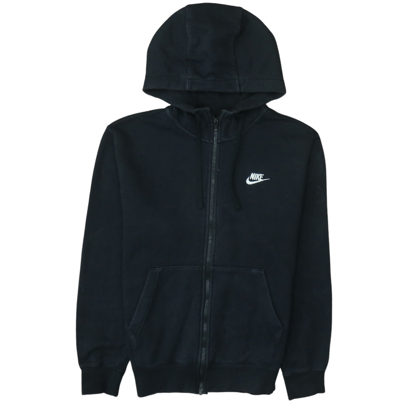 Nike Men's Black Full Zip Hoodie Size S Regular Fit