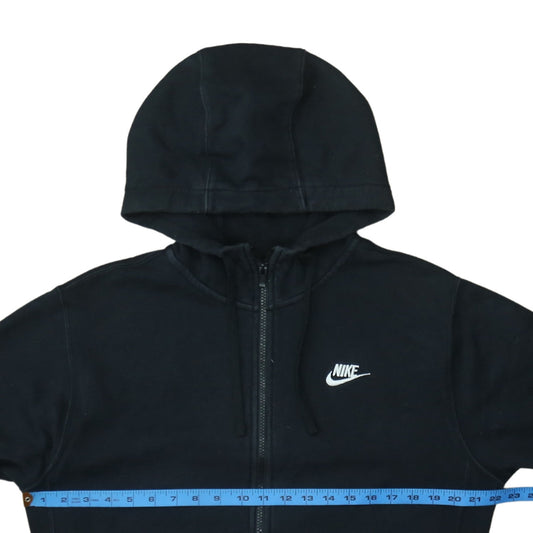 Nike Men's Black Full Zip Hoodie Size S Regular Fit