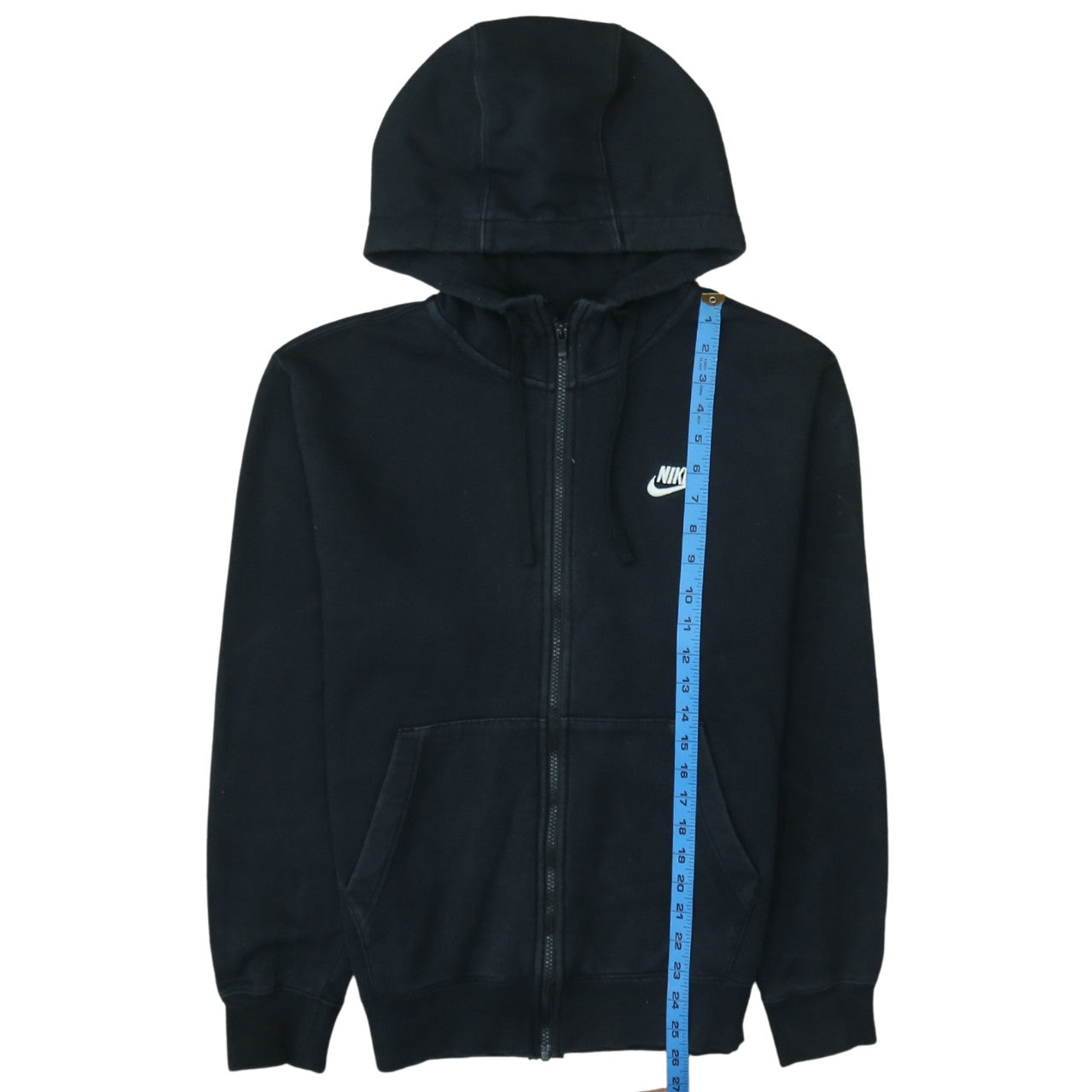 Nike Men's Black Full Zip Hoodie Size S Regular Fit