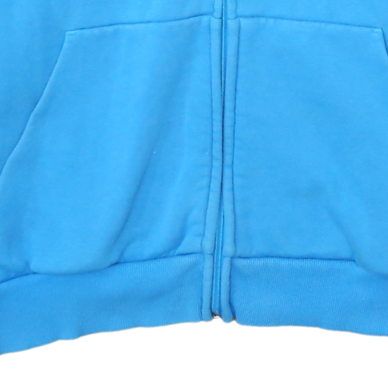 Puma Men's Blue Full Zip Hoodie XL Regular Fit Fleece Sportswear