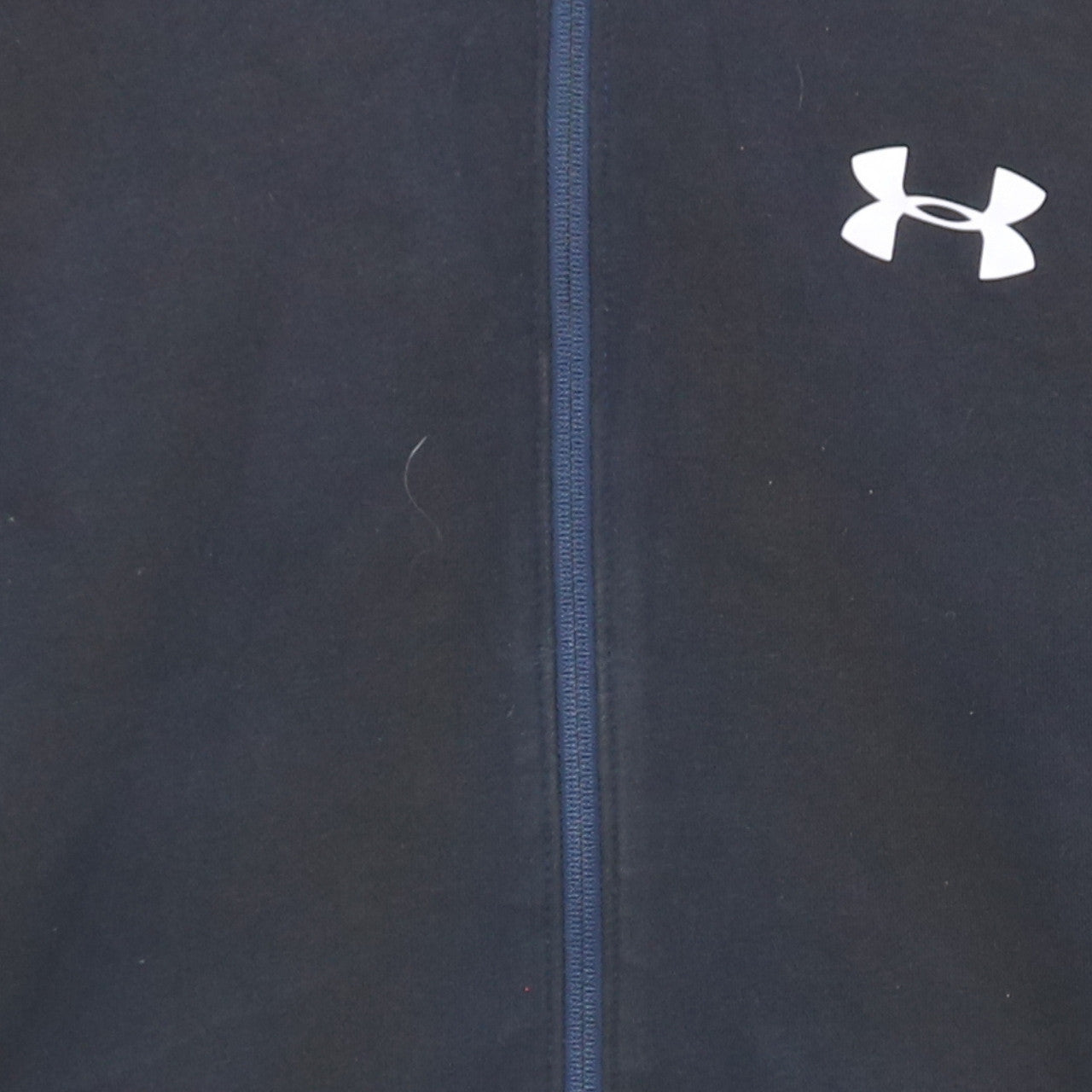 Under Armour Men's Blue Full Zip Hoodie Size L ColdGear Fitted