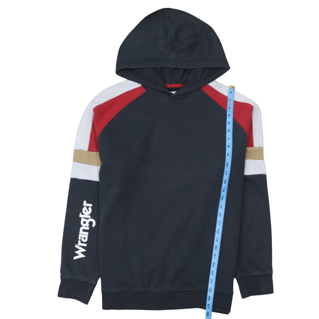 Wrangler Men's Multicoloured 2XL Pullover Hoodie with Logo