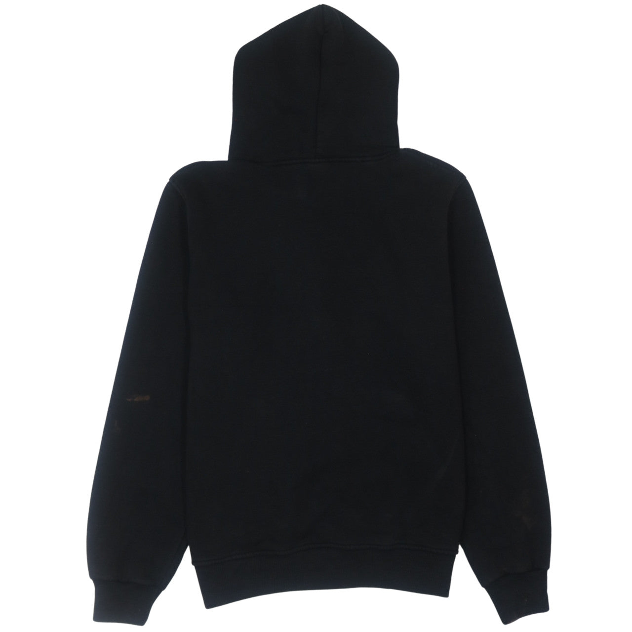 Puma Women Black Full Zip Hoodie Small Cotton Blend Logo Detail